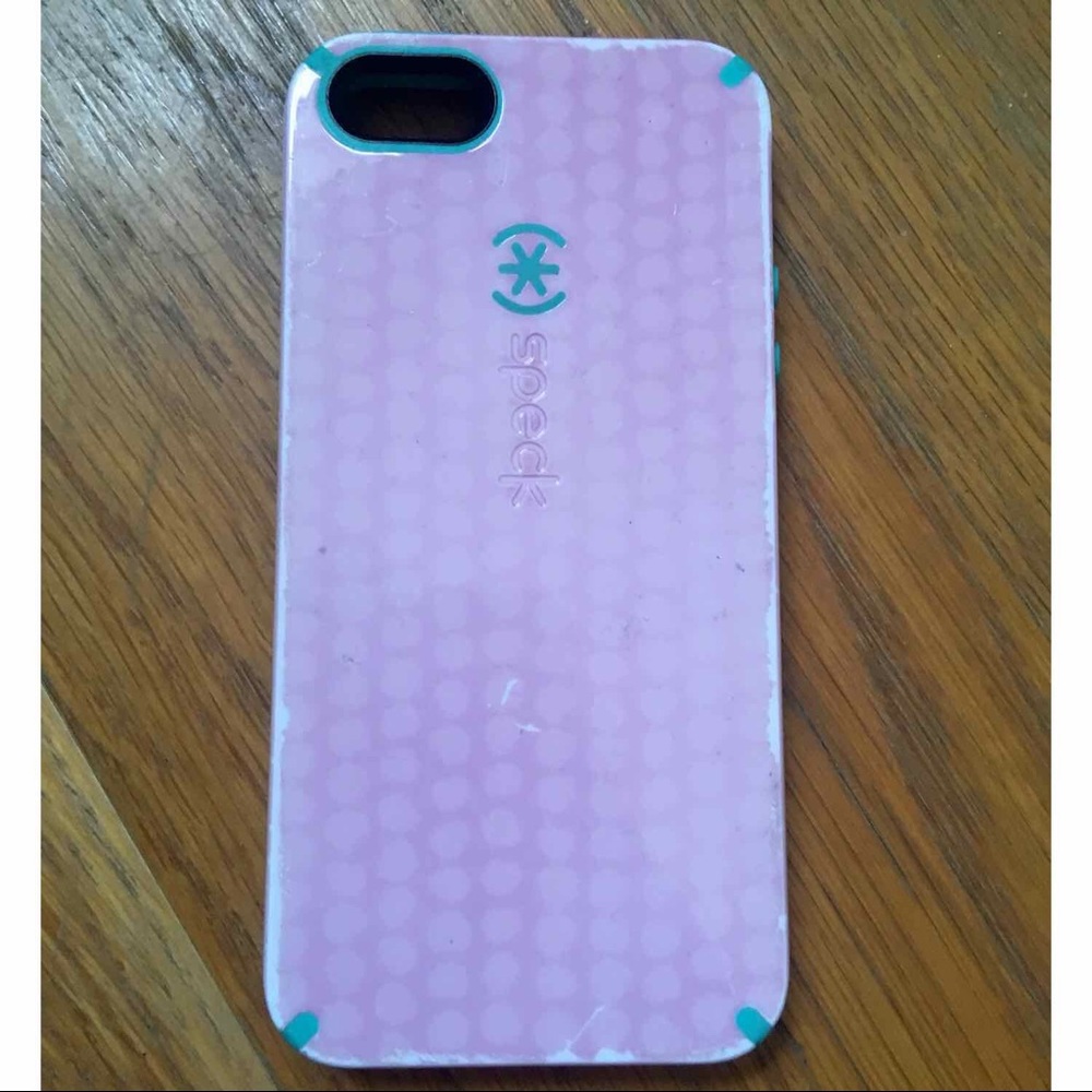 Speck pink and blue iPhone 5/5s/se protective case